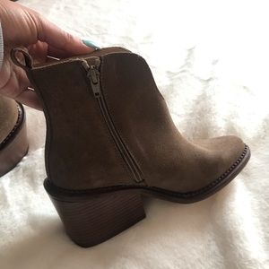 Zara leather bootie